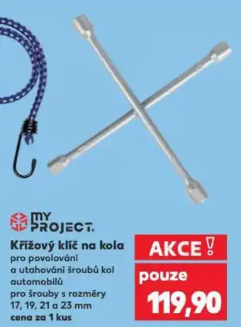 Kaufland Křížový klíč na kola nabídka