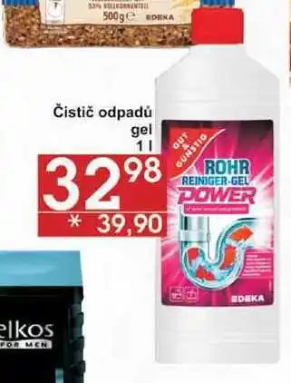 Jip Čistič odpadů gel, 1 l nabídka