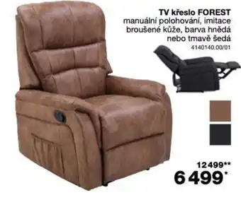 Sconto TV křeslo FOREST nabídka