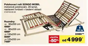 Sconto Polohovací rošt SONGO MOBIL nabídka