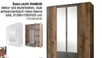 Sconto Šatní skříň RAMON nabídka