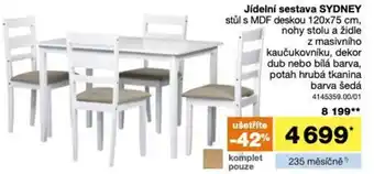 Sconto Jídelní sestava SYDNEY nabídka