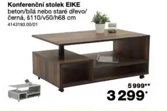 Sconto Konferenční stolek EIKE nabídka