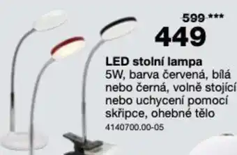 Sconto LED stolní lampa nabídka