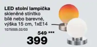 Sconto LED stolní lampička nabídka
