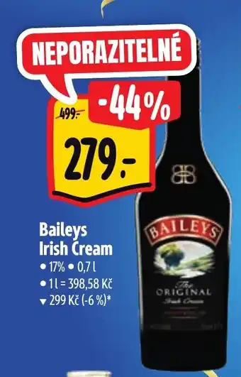 Albert Baileys Irish Cream nabídka