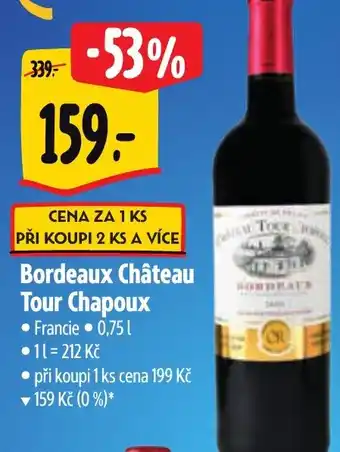 Albert Bordeaux Château Tour Chapoux nabídka