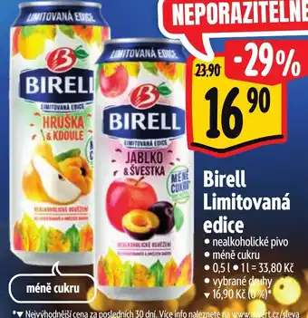 Albert Birell Limitovaná edice nabídka