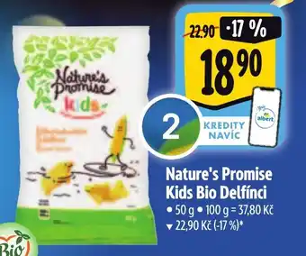 Albert Nature's Promise Kids Bio Delfínci nabídka