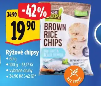 Albert Rýžové chipsy nabídka