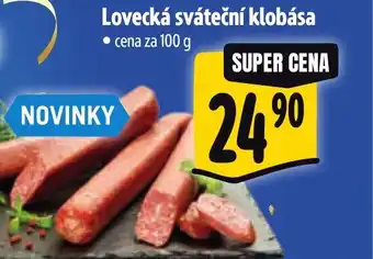 Albert Lovecká sváteční klobása nabídka