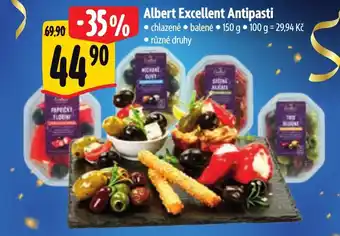 Albert Albert Excellent Antipasti nabídka