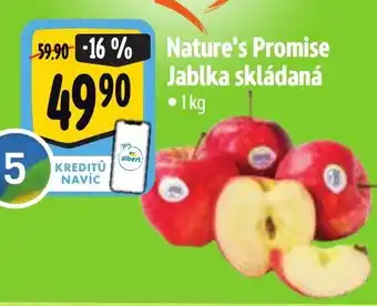 Albert Nature's Promise Jablka skládaná nabídka