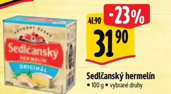 Albert Sedlčanský hermelín nabídka