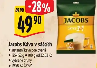 Albert Jacobs Káva v sáčcích nabídka