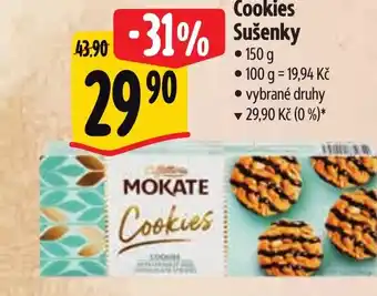 Albert Cookies Sušenky nabídka