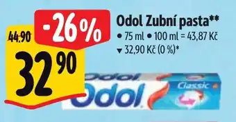 Albert Odol Zubní pasta nabídka