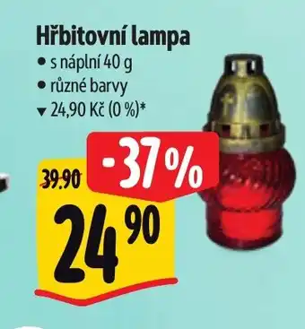 Albert Hřbitovní lampa nabídka