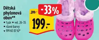 Albert Dětská phylonová obuv nabídka