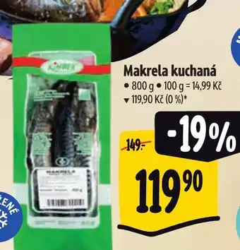Albert Makrela kuchaná nabídka