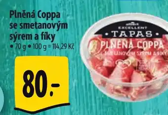 Albert Plněná Coppa se smetanovým sýrem a fíky nabídka
