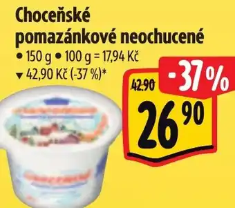 Albert Choceňské pomazánkové neochucené nabídka