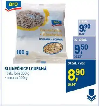 Makro SLUNEČNICE LOUPANÁ nabídka