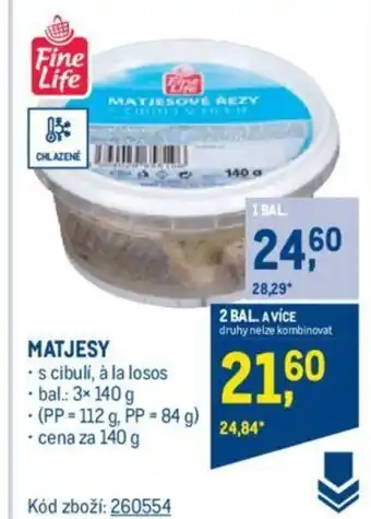 Makro MATJESY nabídka