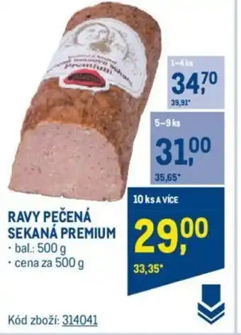 Makro RAVY PEČENÁ SEKANÁ PREMIUM nabídka