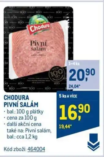 Makro CHODURA PIVNÍ SALÁM nabídka