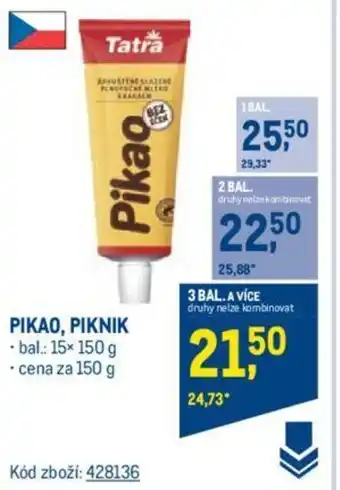 Makro PIKAO, PIKNIK nabídka