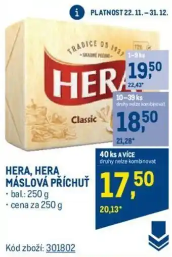 Makro Hera, Hera Maslova Prichut nabídka
