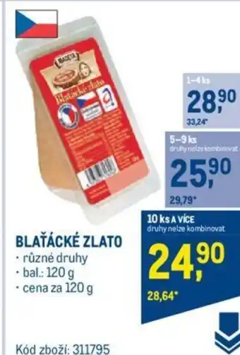 Makro BLAŤÁCKÉ ZLATO nabídka