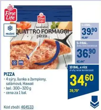 Makro PIZZA nabídka