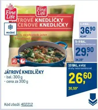 Makro JÁTROVÉ KNEDLÍČKY nabídka