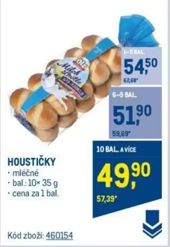 Makro HOUSTIČKY nabídka