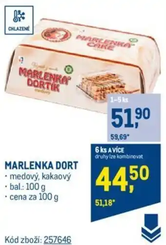 Makro MARLENKA DORT nabídka