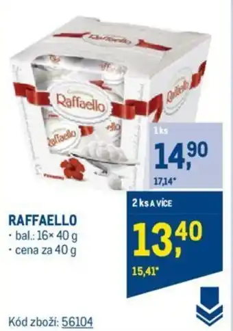 Makro RAFFAELLO nabídka