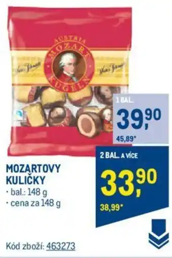 Makro MOZARTOVY KULIČKY nabídka