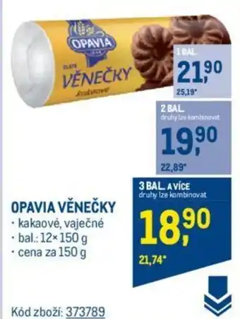 Makro OPAVIA VĚNEČKY nabídka