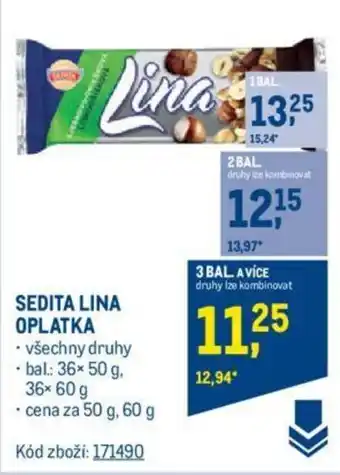 Makro SEDITA LINA OPLATKA nabídka