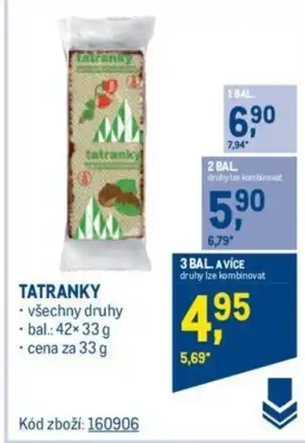 Makro TATRANKY nabídka