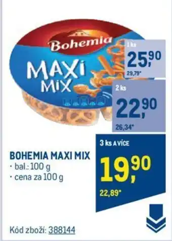 Makro BOHEMIA MAXI MIX nabídka