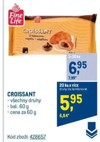 Makro CROISSANT nabídka