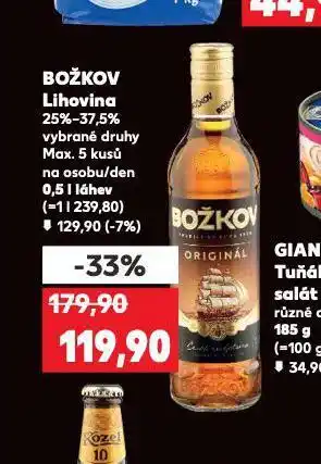 Kaufland Božkov nabídka