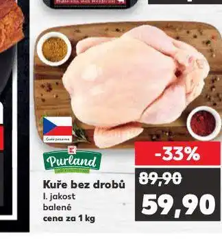 Kaufland Kuře bez drobů nabídka