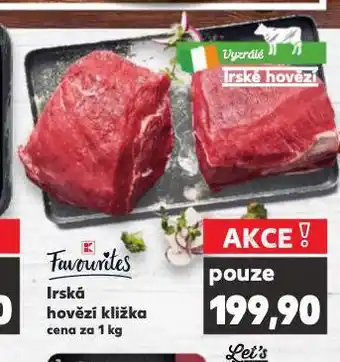 Kaufland Irská hovězí kližka nabídka