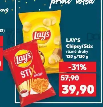 Kaufland Lay's stix nabídka