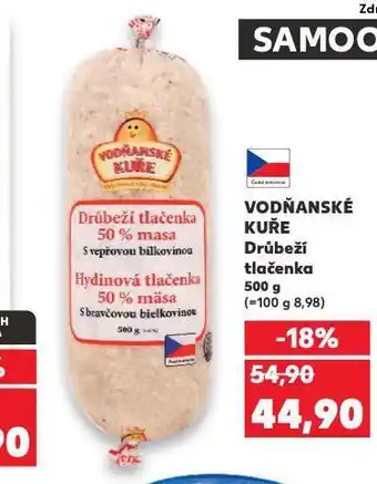 Kaufland Drůbeží tlačenka nabídka