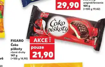 Kaufland Figaro čokopiškoty nabídka
